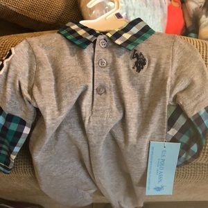 Polo 6 month year old onesie suit